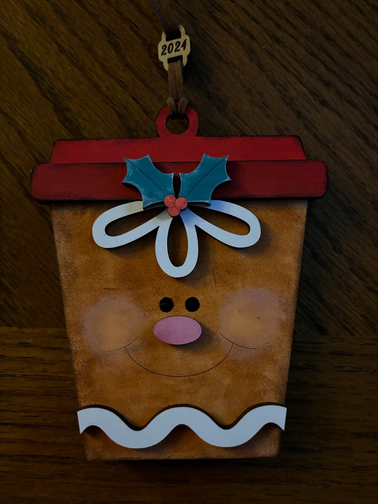 Hand Painted Christmas Gift Card Holders