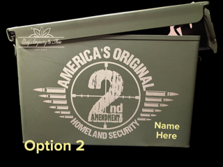 Personalized Ammo Cans