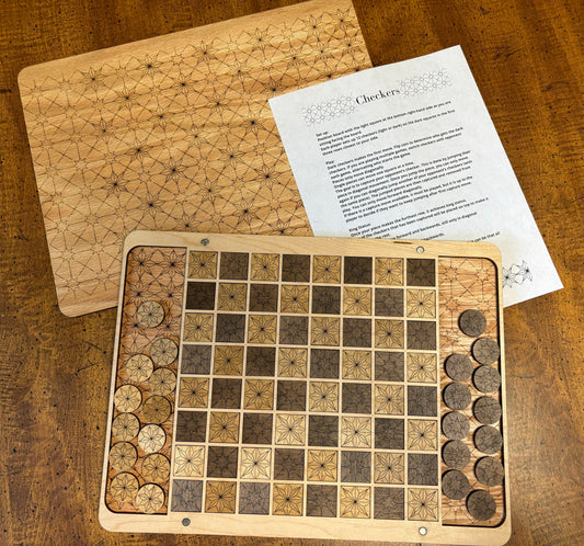 Checkers Game Board