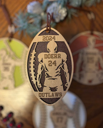 Sport Ornaments / FREE SHIPPING