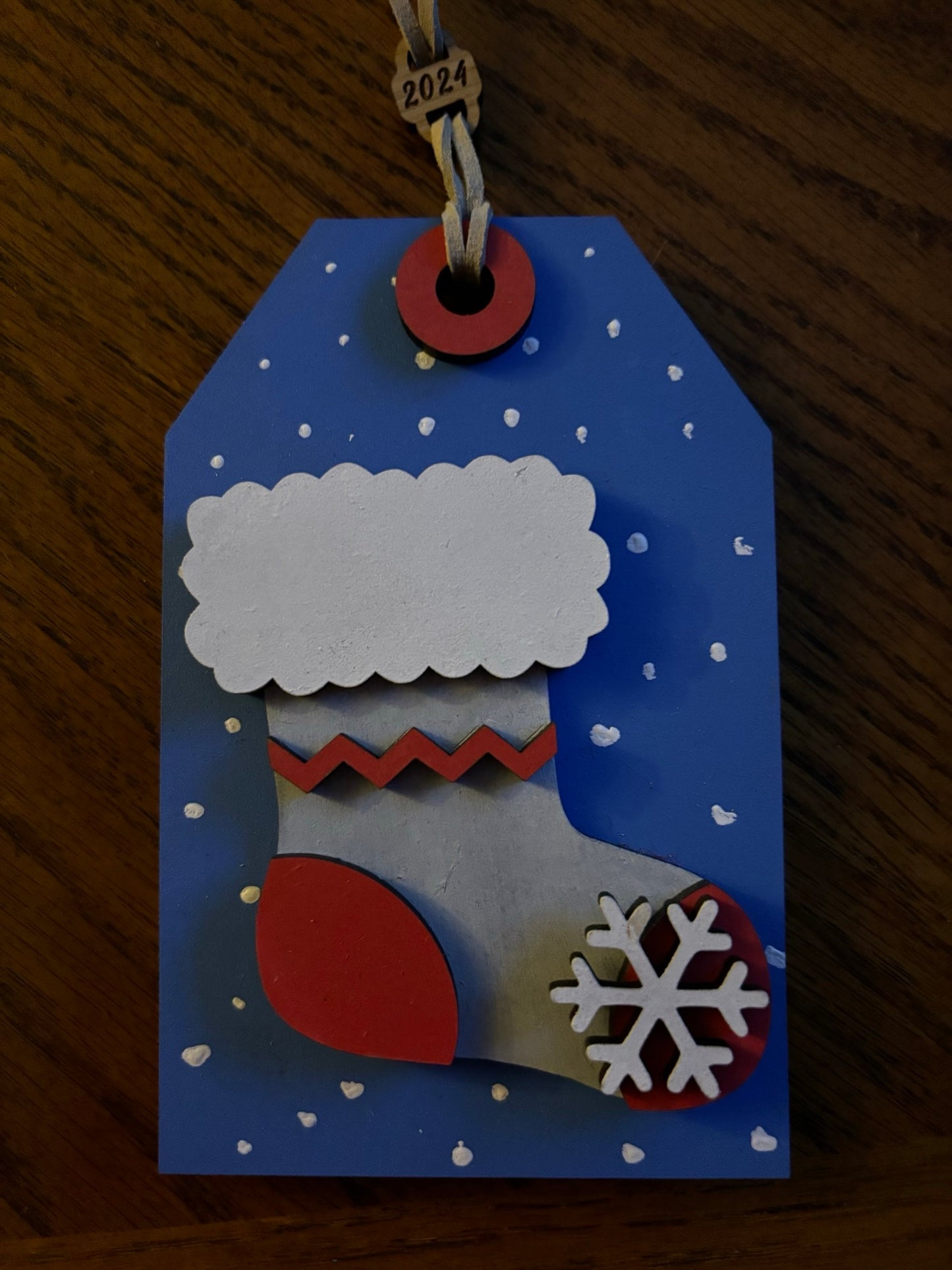 Hand Painted Christmas Gift Card Holders